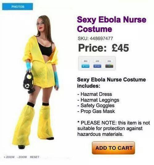 sexy ebola nurse custome