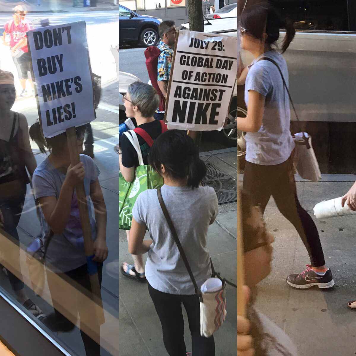 Don't buy Nike's ... against Nike. (^-^)
