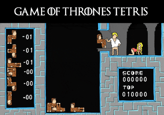 Game of Thrones Tetris