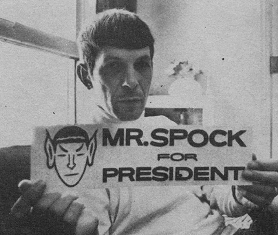 Mr. Spock for president