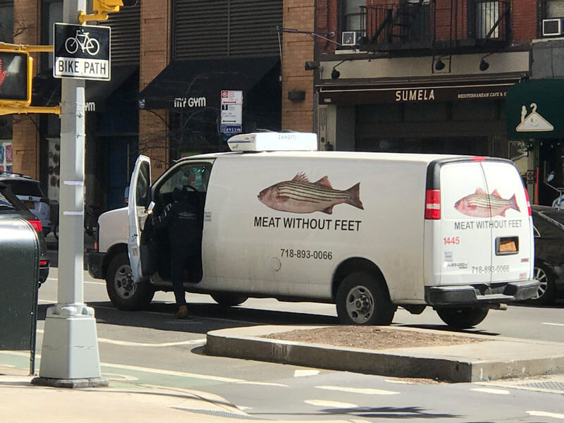 meat without feet!
