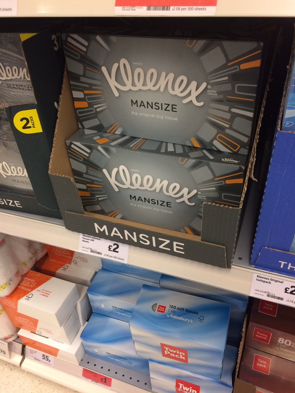 Kleenex MANSIZE ^^