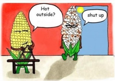 Hot outside? Shut up.