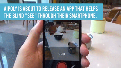 Aipoly Vision App helps visually impaired see the world through their smartphone | http://siz.io/aipoly-vision-app-helps-visually-impaired-see-the-world-through-their-smartphone/?src=tum