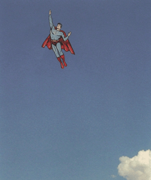 superman - high five