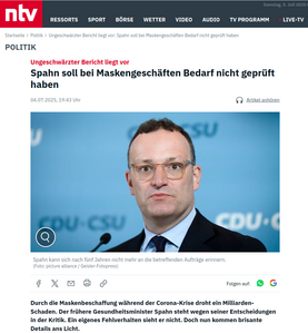 spahn, der jens - stellen wir uns mal vor, der hätte früher auf unser geld aufpassen sollen und das auch noch gelernt hat?!
